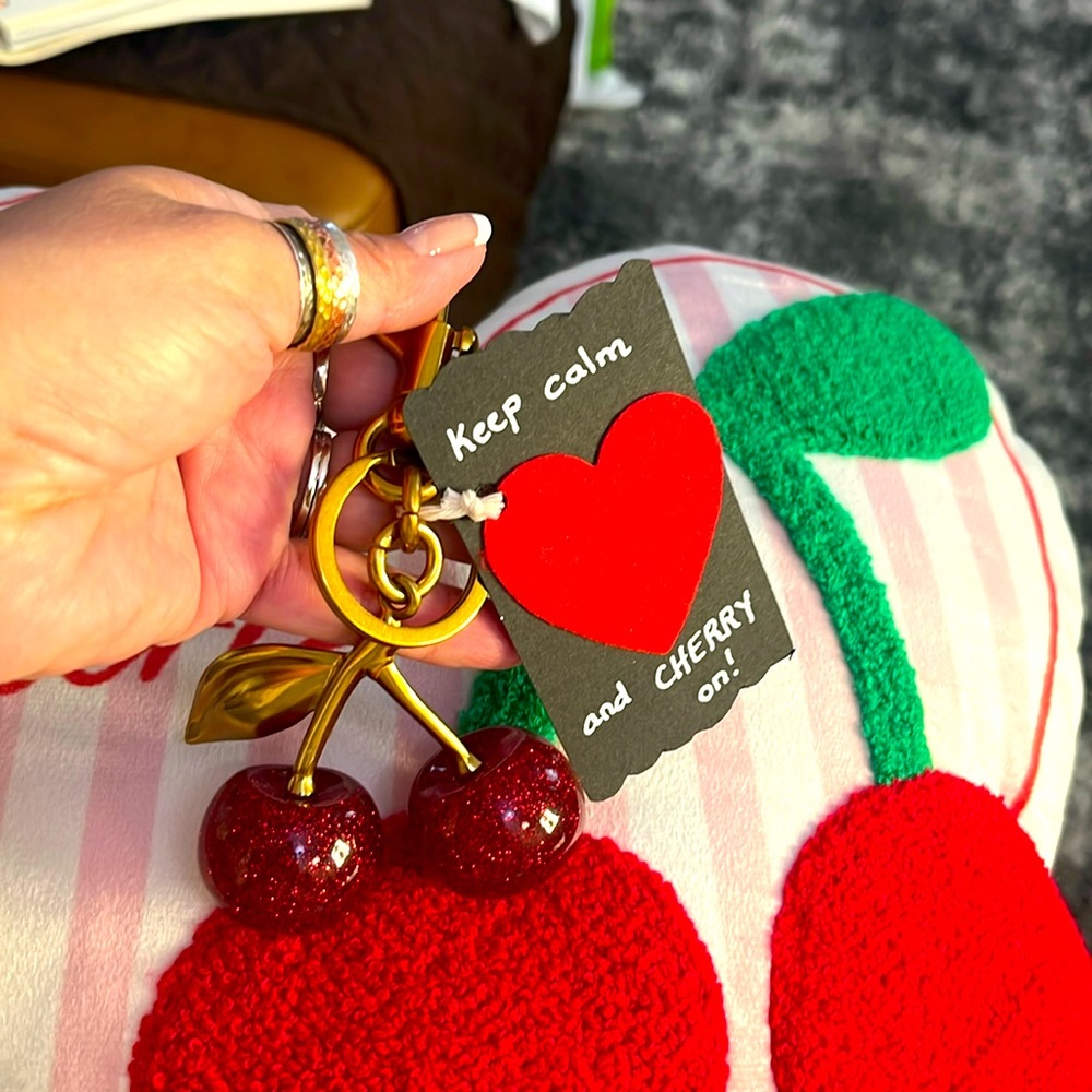 🍒 NWOT- Bag charm 🍒